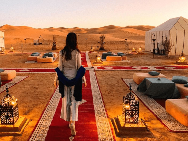 Sahara Desert Luxury Camp Experience