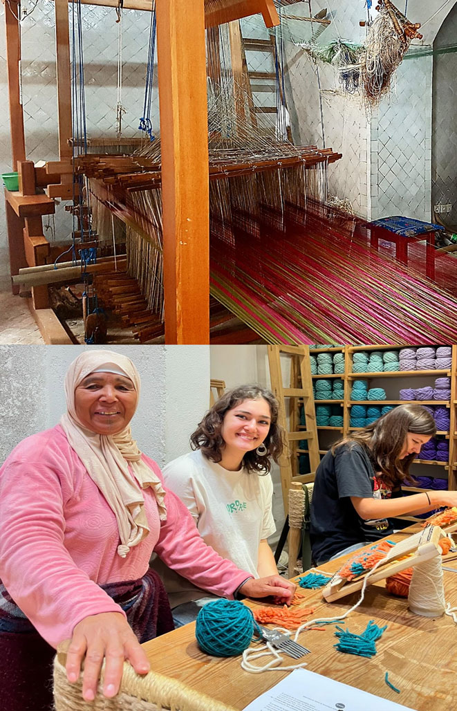 Textile Weaving Class