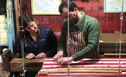 Textile Weaving Class